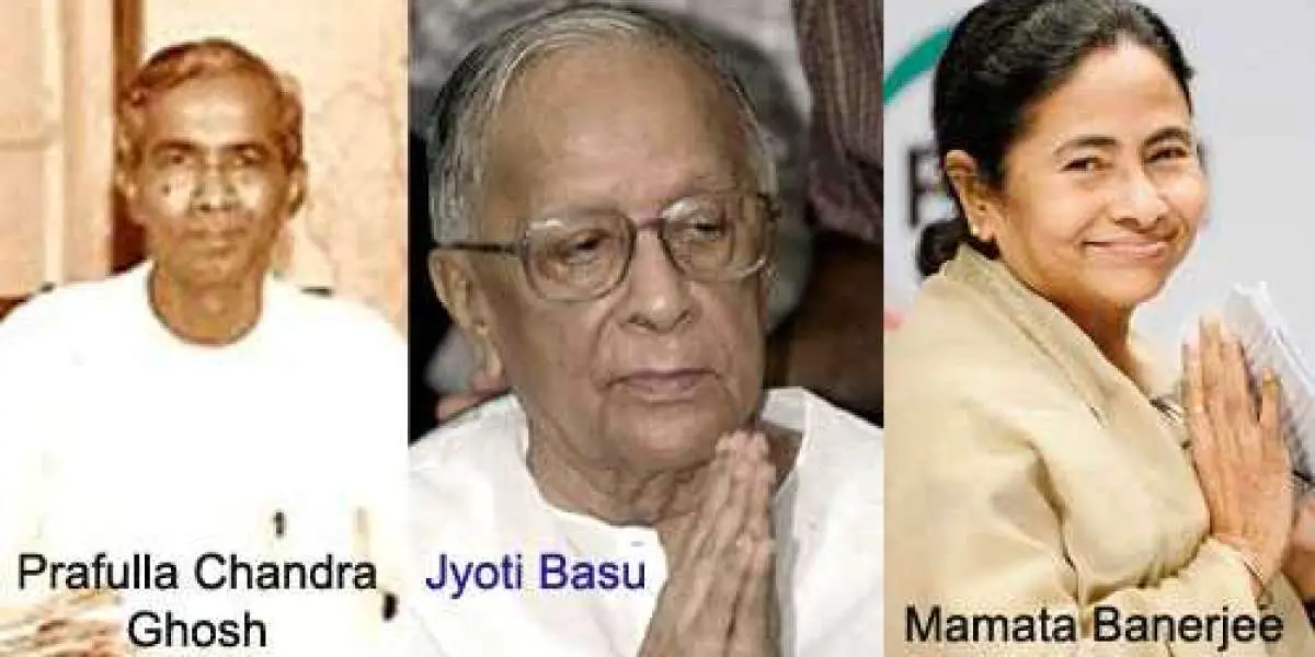 West Bengal Chief Ministers List In Hindi