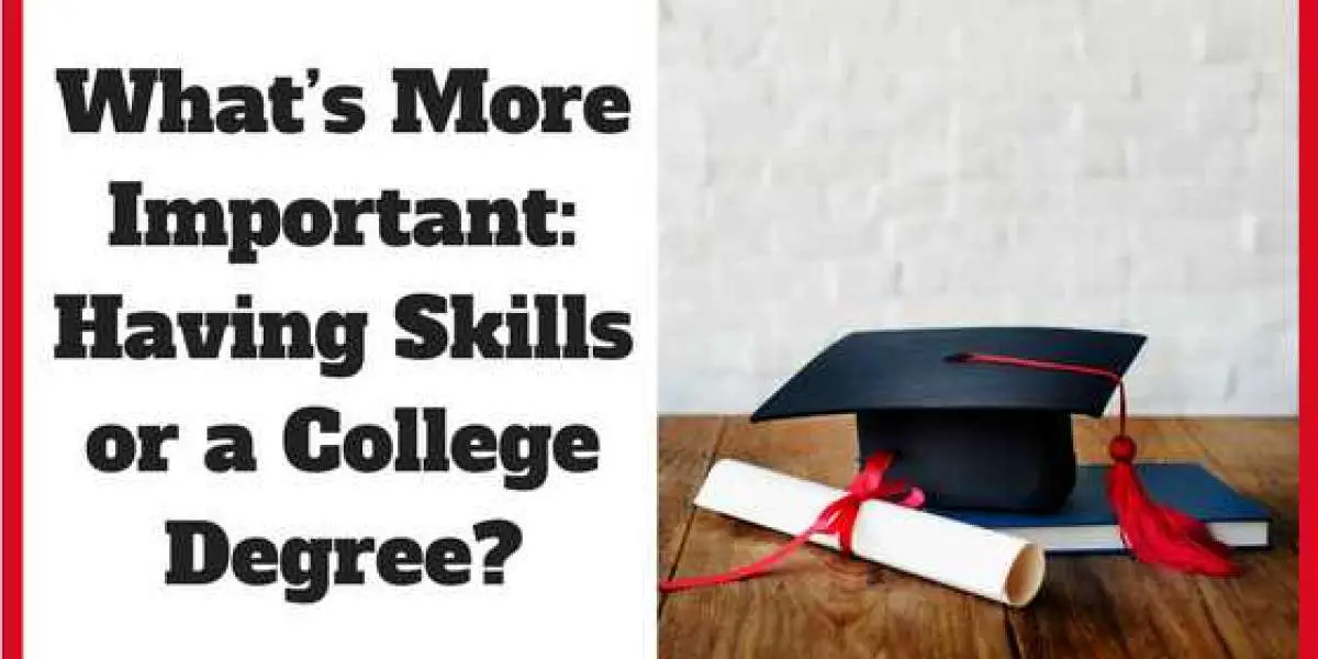 Why Skill is more important than a degree?