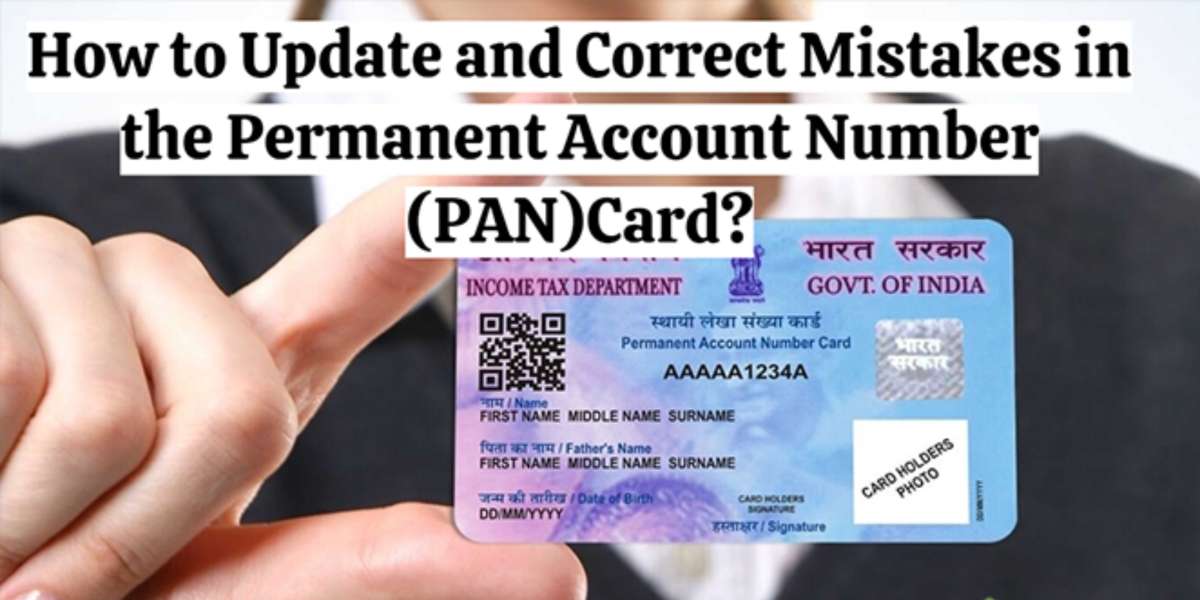 How can I rectify errors in my PAN card after it has been issued