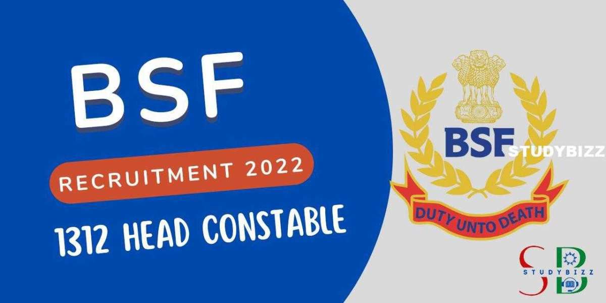 BSF Head Constable Bharti 2022: Online application started for the recruitment of 1312 head constables