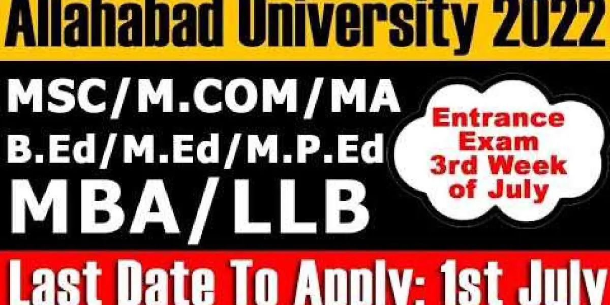 Allahabad University: Apply for admission in PG courses including B.Ed, M.Ed, MBA from tomorrow