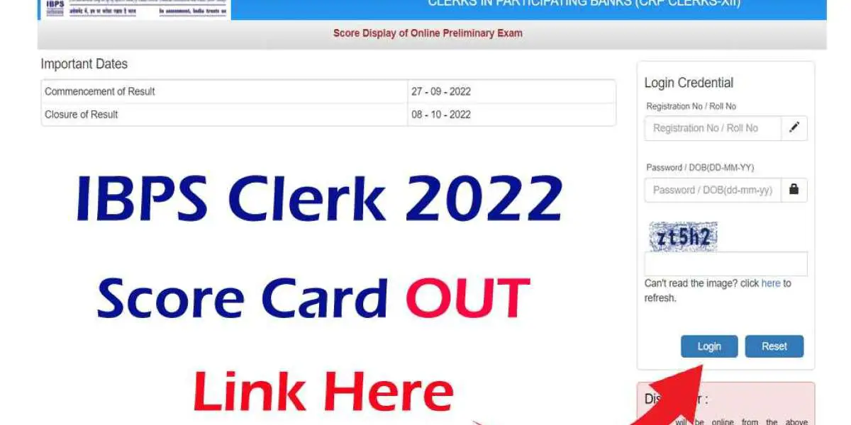 IBPS Clerk Prelims Result 2022: Clerk preliminary exam 2022 score card released on ibps.in, check your marks here