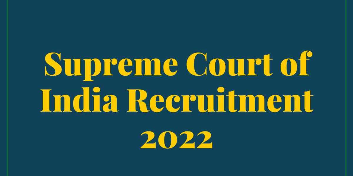 SCI Recruitment 2022: Good job opportunity for graduates in Supreme Court, July 10 is the last date for application