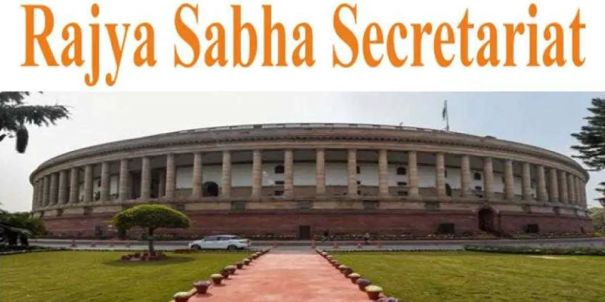 Rajya Sabha Secretariat Recruitment 2022: Recruitment for personal assistant and other posts in Rajya Sabha Secretariat,