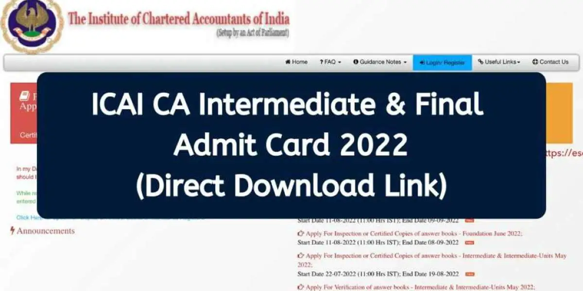 ICAI CA May 2022 Exam: CA Intermediate and Final courses admit card released, check at icaiexam.icai.org