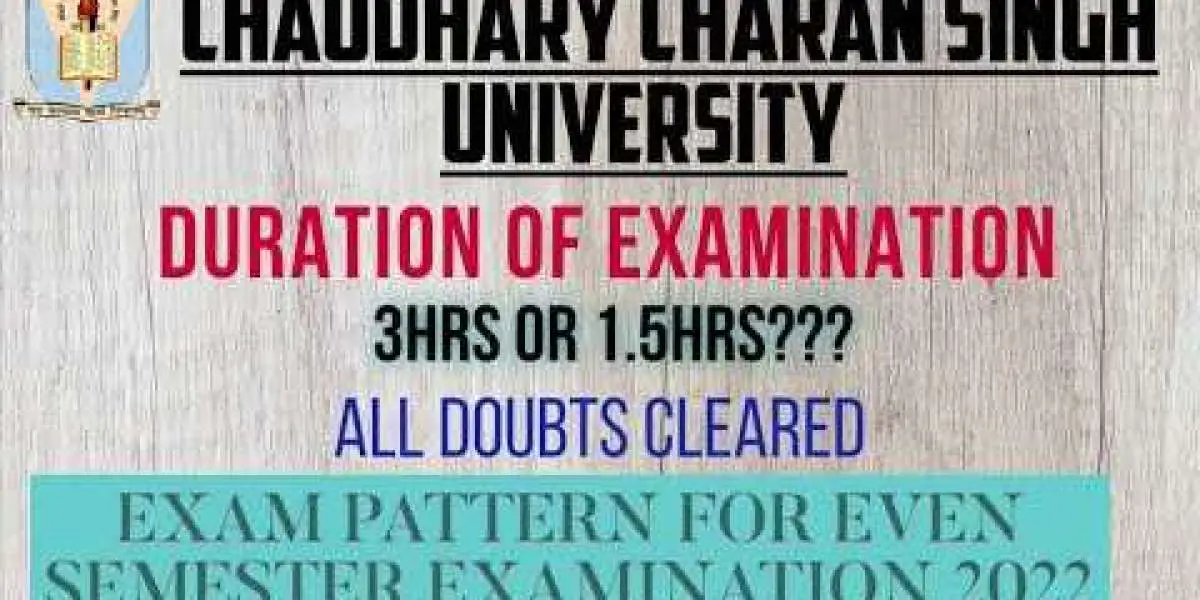 CCSU Exam 2022: Exam will be under CCTV surveillance, more than four lakh students will give paper