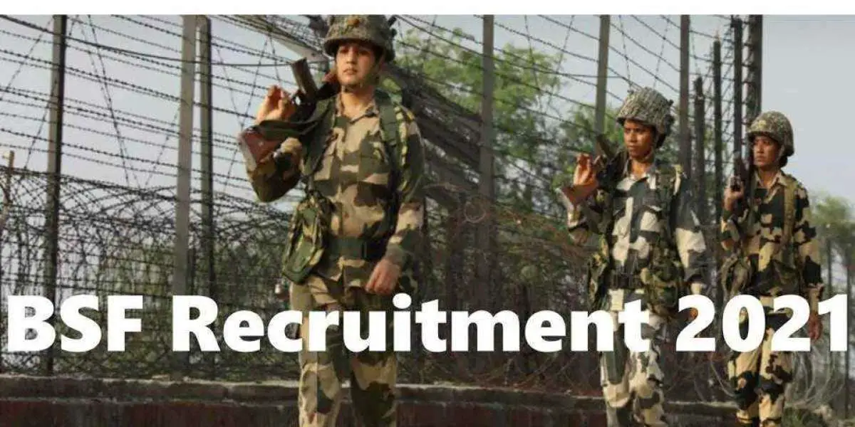 BSF Group C Recruitment 2021: Recruitment for the posts of Constable and Head Constable in Border Security Force, see de