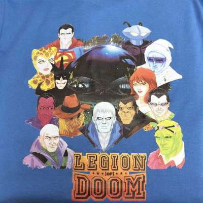 Justice League Legion of Doom T Shirts Blue Profile Picture
