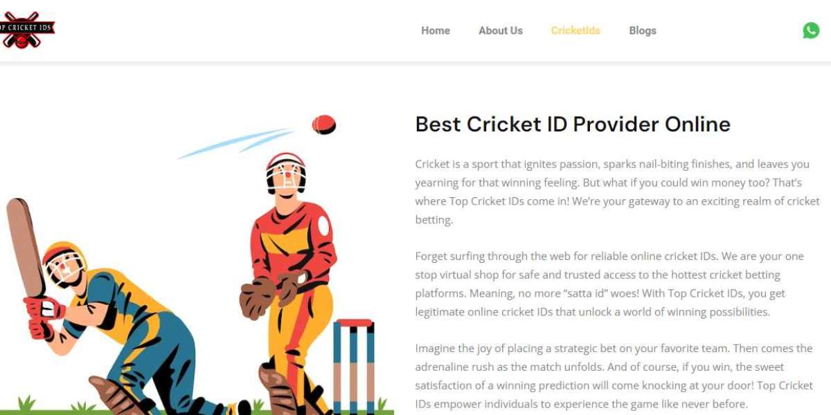Elevate Your Cricket Betting Experience with TopCricketIDs.com