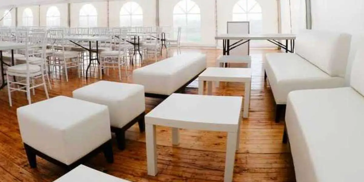 Transform Your Venue with Ottoman Rental for Comfortable Seating