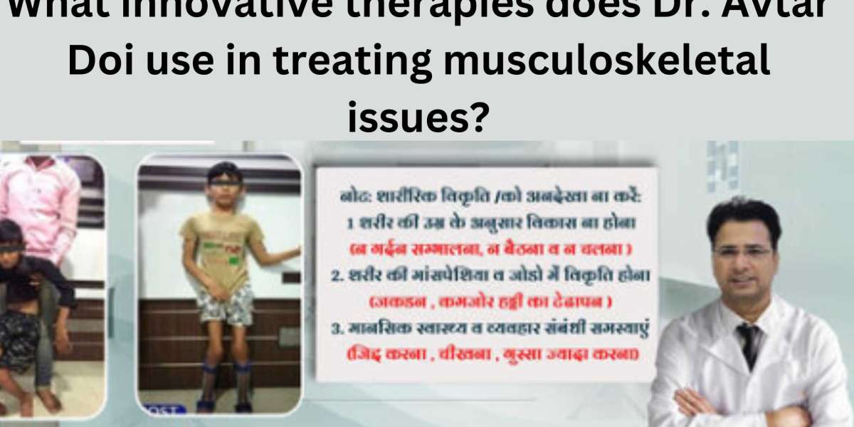 What innovative therapies does Dr. Avtar Doi use in treating musculoskeletal issues?