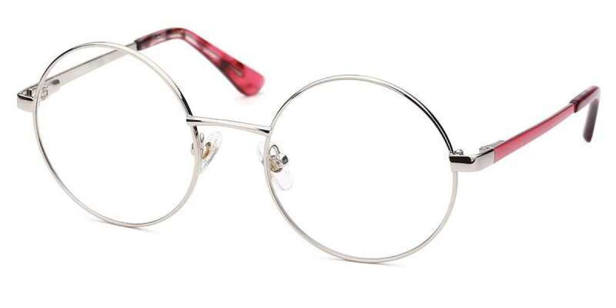 Colored Transparent Gold Wire Edges Eyeglasses Will Give You Enough Personalized